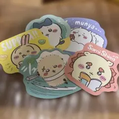 ちいかわ　ダイカット ステッカー　5枚おまとめ