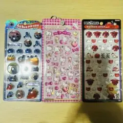 シールセット ハローキティ・うるちゅる・ボンボンドロップ