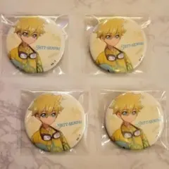名探偵プリキュア 極楽湯 缶バッジ ジェット先輩 4点