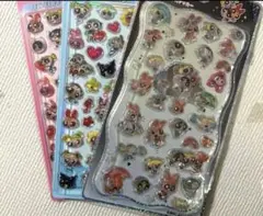 パワパフ　立体シール　硬め　3点セット