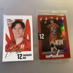 ゆ*こ様 高橋藍サイン入り バレーボールカード