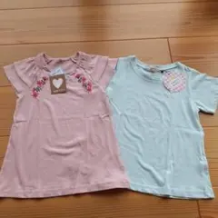 新品未使用 女の子 半袖Tシャツ 120 2枚セット