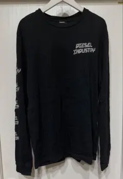 DIESEL 長袖カットソー ブラック