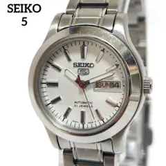 SEIKO5　自動巻き　レディース腕時計　21石　デイデイト　3針　稼働品のサムネイル
