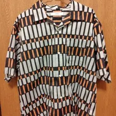 INHERIT　半袖柄シャツ　USED品のサムネイル