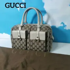 GUCCI GGキャンバス ハンドバッグ