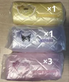 サンリオ一番くじ ポーチ5点セット