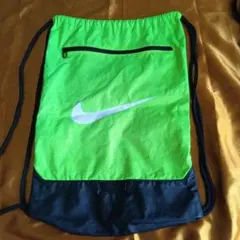 Nike ドローストリングバッグ ネオンイエロー