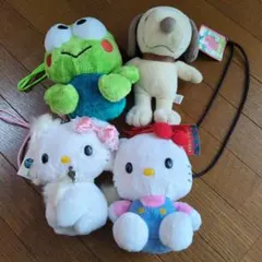 がま口マスコットパース　4つ