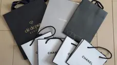 CHANEL & clé de peau & TOM FORD ショップ袋セット