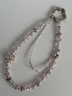 らら様専用ページꕤ︎︎キラキラ高品質ビーズストラップ