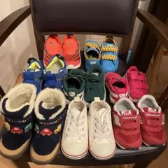 ミキハウスムートン　幼児靴13センチ〜18センチ　室内 撮影で一度使用しました。