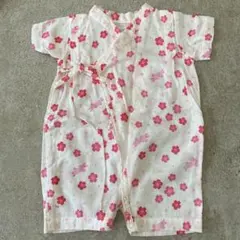 Miki HOUSE ベビー　甚平　女の子