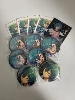 あんスタ ライカ 缶バッジ ぱしゃっつ クリアカード