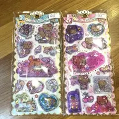 キラキラウォーターインシール サンリオ 日焼け