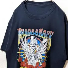 VOODOOロックワールドツアー デカロゴ Tシャツ ブラック 黒 古着