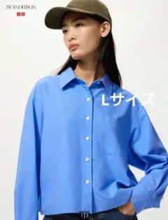 ユニクロ オックスフォードシャツ JW ANDERSON ブルー