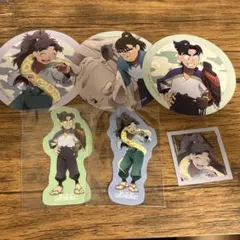 忍たま東武動物公園コラボコースター他セット潮江文次郎、竹谷八左ヱ門、中在家長次