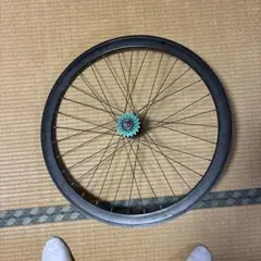 ピスト完組ホイール フロント ゲータースキン新品 - メルカリ