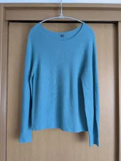 ターコイズ ニット