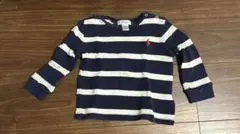 Ralph Lauren ボーダー長袖Tシャツ 12M