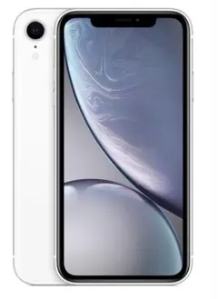 【美品】Apple iPhone XR ホワイト 本体SIMフリー　無傷