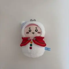 ちいかわ 雪だるま　マスコットぬいぐるみ　【古本屋】のサムネイル