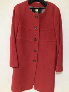 INED 赤 チェスターコート 日本製