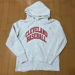 値下げ交渉有り　リバースウィーブ パーカー　チャンピオン　青タグ　紐あり　アーチ