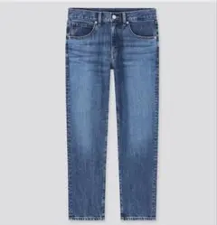 UNIQLO リラックステーパードアンクルジーンズ 22 ブルー　433248
