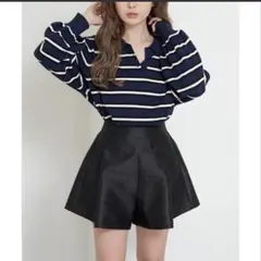 RAY CASSIN ブラックショートパンツ Fサイズのサムネイル