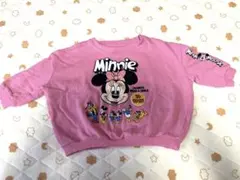 LITTC リトシー ディズニー ミニーちゃん トレーナー しまむら