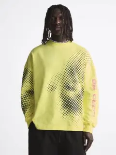 新品　ZARA グラフィックプリント　スウェットシャツ