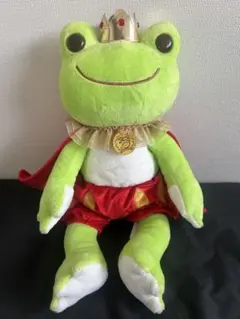 かえるのピクルス 20周年記念 王様 ぬいぐるみ 新品タグ付き かえるのピクルス 20周年 王様ピクルス 限定 ぬいぐるみ
