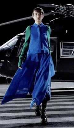 【美品】サカイ sacai 長袖シャツ BLACKのサムネイル