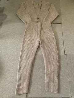 snidel ベージュ ニット セットアップ