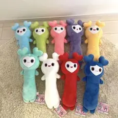 TWICE LOVELYS のびふにゃBIGぬいぐるみ コンプセット