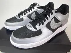 新品エアフォース1復刻シルバースネーク26cm黒蛇3M SILVER SNAKE