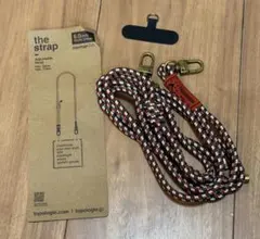 topologie the strap 6.0mm ロープストラップ