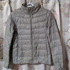 UNIQLO ユニクロ　ウルトラライトダウン　Sサイズ　チェック柄　アウター