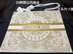 【DIOR ディオール】24年12月　ホリデーショップ袋　ショッパーリボン付き