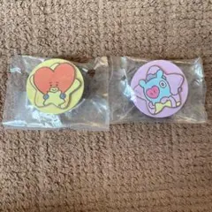 BT21 一番くじ　K賞　スマホグリップ　TATA タタ　マン　MANG