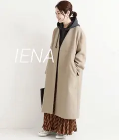 イエナ 定価48,400円 MANTECOノーカラーコート