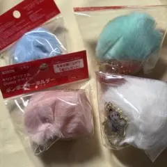 KIRIN オリジナルDisneyデザインポンポンキーホルダー　4種類