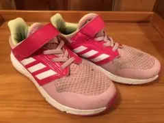 アディダス adidas スニーカー 女の子　21 中古