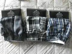 3枚組★メンズトランクス【3種類】XLサイズ