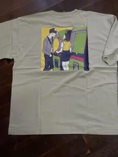 タグ付き新品未使用　オーバーサイズシルエットTシャツ　プリント【M】ユニセックス