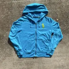90sRalph Lauren ビックポニージップパーカー