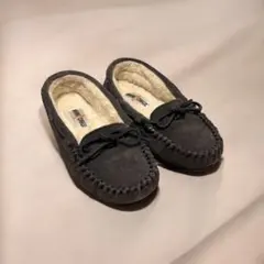 【美品✨】MINNETONKA KYRA SLIPPER チャコール 5