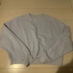 H&M 水色 スウェット